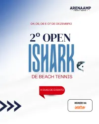 2º OPEN BEACH ISHARK - BEACH TENNIS - MISTA D