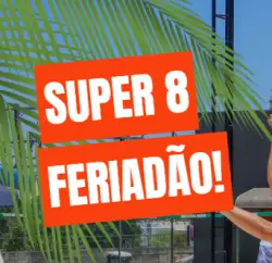 SUPER 8 FERIADÃO com ZEIQ - FEMININO C/D G2 