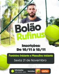 Bolão interno com amigos da Rufinus  - Dupla Masculina - INICIANTE