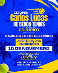 III OPEN CARLOS LUCAS DE BEACH TENNIS  - MASCULINO D