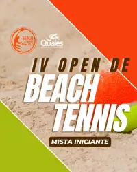 IV OPEN DE BEACH TENNIS - NEW VILLE - Mista Iniciante