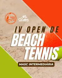 IV OPEN DE BEACH TENNIS - NEW VILLE - Masculino Intermediário 