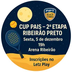 CUP PAIS II Ribeirão Preto - Dupla Masculina - LIVRE