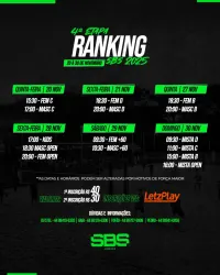 4ª ETAPA RANKING SBS 2025 - MASC C