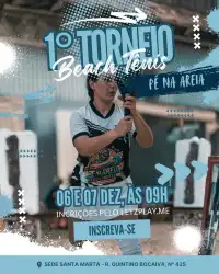 1º TORNEIO DE BEACH TENNIS PÉ NA AREIA - DUPLA FEMININA B