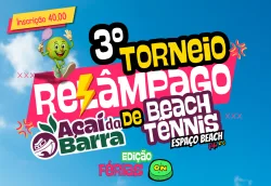3° TORNEIO RELÂMPAGO DE BEACH TENNIS ESPAÇO BEACH VOTU 2.0 - INICIANTE/C MASCULINA