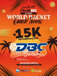 1° Open World Racket de Beach Tennis - DUPLA MASCULINA INICIANTE