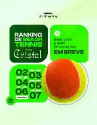 Ranking de Beach Tennis - Etapa Cristal - FEMININO INICIANTE
