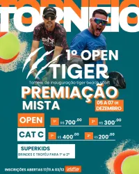 1º Open Tiger Beach Sport  - Mista C 