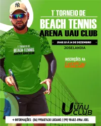 1 TORNEIO DE BEACH TENNIS UAU CLUB - CATEGORIA FEMININA D/C