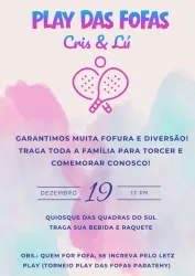 Play das fofas  - DUPLA FEMININA C
