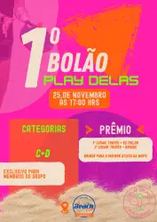 Bolão Play Delas - Categoria Feminina