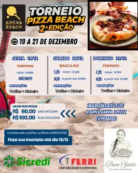 TORNEIO PIZZA BEACH 2 EDICAO - DUPLA MASCULINA A
