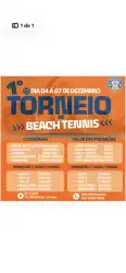 1 TORNEIO DE BEACH TENNIS - BT POINT - - Dupla Mista - PROFISSIONAL