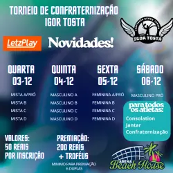 Torneio de Confraternização Igor Tosta - MASCULINA A