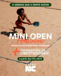Mini Open Feminino - Iniciante (D)