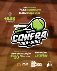 1⁰ Torneio Confra Oka + Dune 2025 - DUPLA FEMININA C