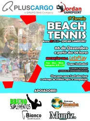 1°Torneio Beach Tennis Pluscargo - Jordan GamePoint - DUPLA MISTA A MISTA A/B