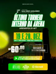 ÚLTIMO TORNEIO INTERNO DA ARENA  - Dupla Masculina - INTERMEDIÁRIO