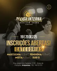 2ª Liga de Beach Tennis Trevizan Arena 2025 - Etapa 4/5 - Masculina A