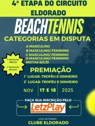 CIRCUITO ELDORADO DE BEACH TENNIS (4ª ETAPA) - Mista C
