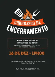 CHURRASCO ENCERRAMENTO 