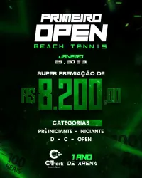 1° OPEN CT PARK DE BEACH TENNIS - D - Masculino