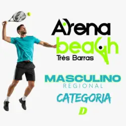 2• Torneio de Beach Tennis da ARENA BEACH TRÊS BARRAS - DUPLA MASCULINO D REGIONAL