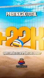 CIRCUITO CHAPECOENSE DE VÔLEI DE PRAIA - 3ª ETAPA - BRONZE FEMININO