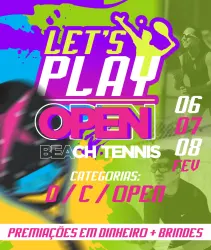 LETSPLAY OPEN DE BEACH TENNIS  - Dupla Masculina C/D