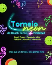 Torneio Neon de Beach Tennis - MISTA - CATEGORIA D