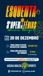 ESQUENTA 3• OPEN DE FÉRIAS ( INTERNO ) - Mista D