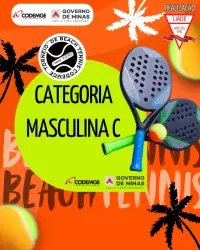 TORNEIO DE BEACH TENNIS- ARCOS/MG - 1ª ETAPA - CATEGORIA MASCULINA C