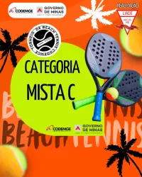 TORNEIO DE BEACH TENNIS- ARCOS/MG - 1ª ETAPA - MISTA C