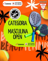 TORNEIO DE BEACH TENNIS- ARCOS/MG - 1ª ETAPA - MASCULINA OPEN