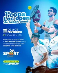 1 Copa Loc Beach Tennis  - Misto D/C