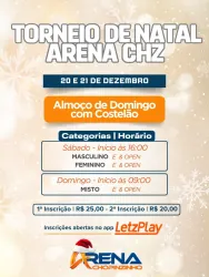 Torneio de Natal Arena Chz  - OPEN MISTO
