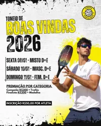 TORNEIO DE BOAS VINDAS 2026 - FEMININA D+E