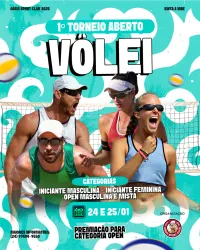 1º Torneio Aberto de Vôlei de Praia Oásis Sport Club - Dupla Masculina - OPEN