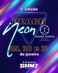 2° BEACH NEON ARENA SUN7 SPORTS - FEMININO OURO