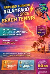 Torneio Relâmpago Primeiro do ano - FEMININO D/E