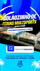 Bolãozinho de Férias MultSports  - DUPLA MASCULINA D
