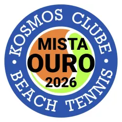 RANKING KOSMOS DE BEACH TENNIS 2026 - MISTA OURO