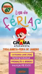 liga de férias CHAMA atacadista - Feminina
