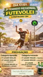 2º REGIONAL FUTEVÔLEI - APRENDIZ