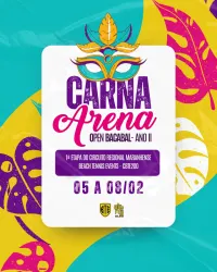CBTE200 - 1ª Etapa - Carna Arena Open - Arena Club - Bacabal-MA - Dupla Mista - INICIANTE (D)