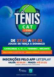 1ª Etapa C.A.T 2026 - SIMPLES MASCULINO B 