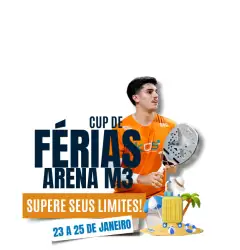 CUP DE FÉRIAS 2026 - MASCULINA SIMPLES OPEN
