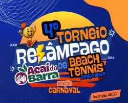 4° TORNEIO RELÂMPAGO DE BEACH TENNIS ESPAÇO BEACH VOTU 2.0 - B mista