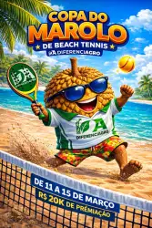 Copa do Marolo Diferenciagro de Beach Tennis - DUPLA MISTA B